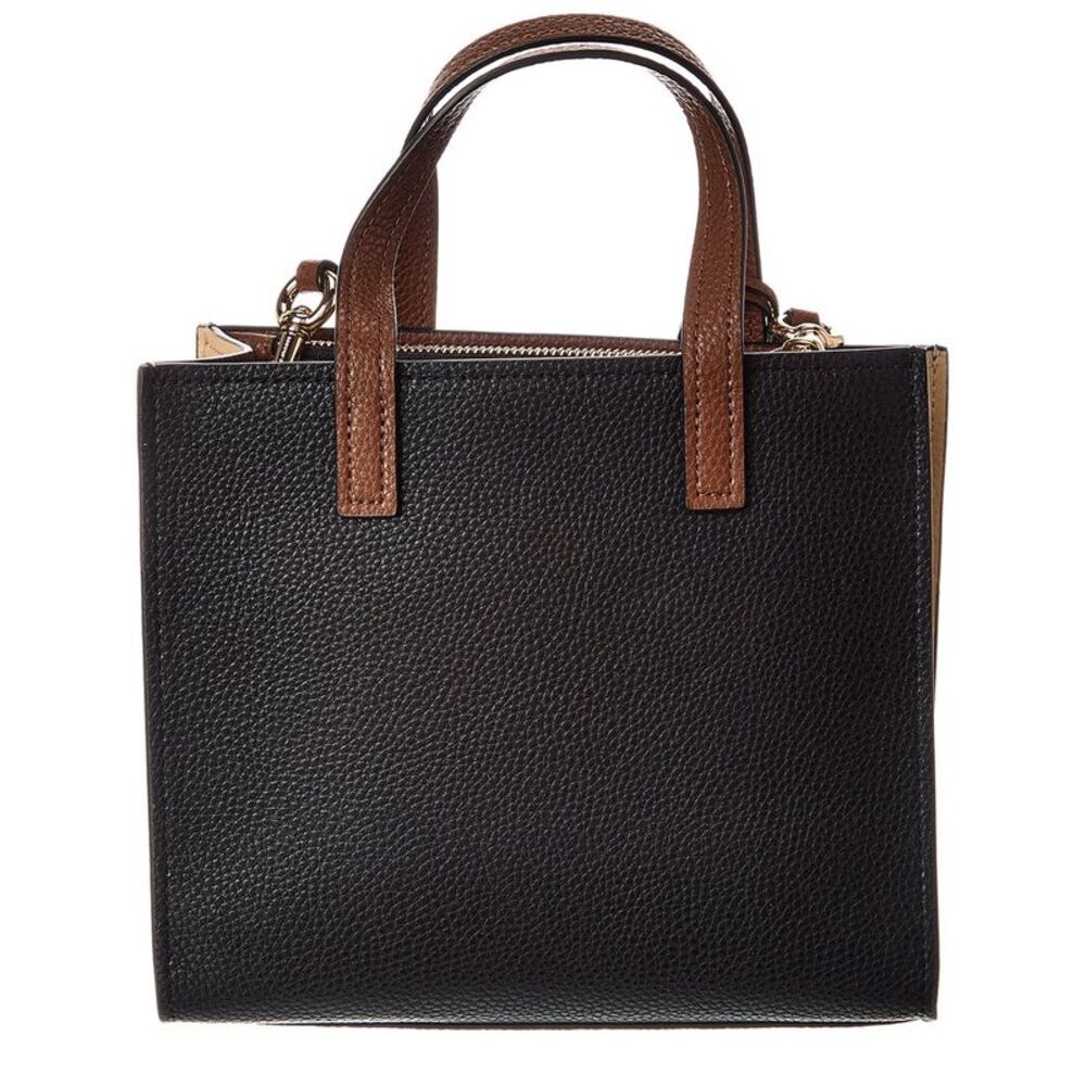 Marc Jacobs Grind Mini Leather Tote, Black - Picture 2 of 4